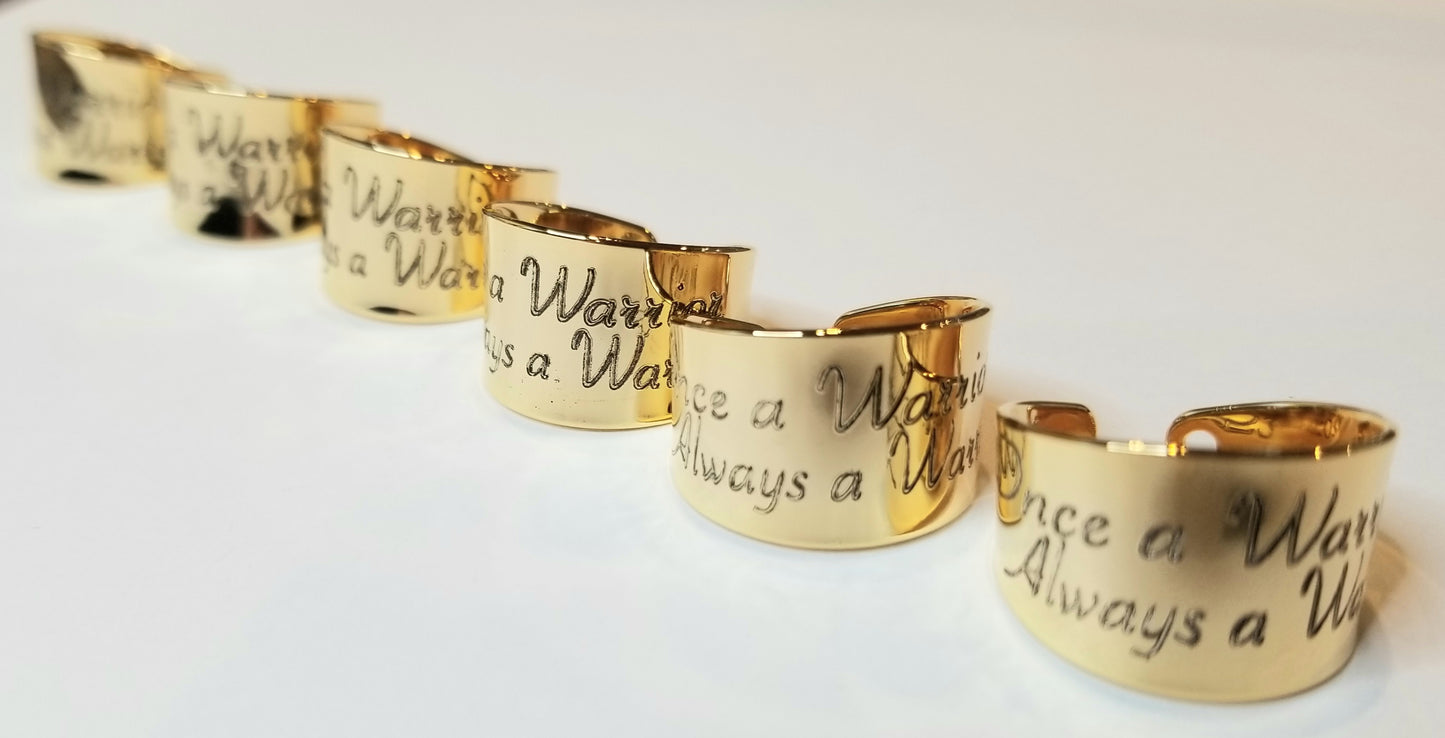 Custom handwriting ring, Personalized signature ring, adjustable
