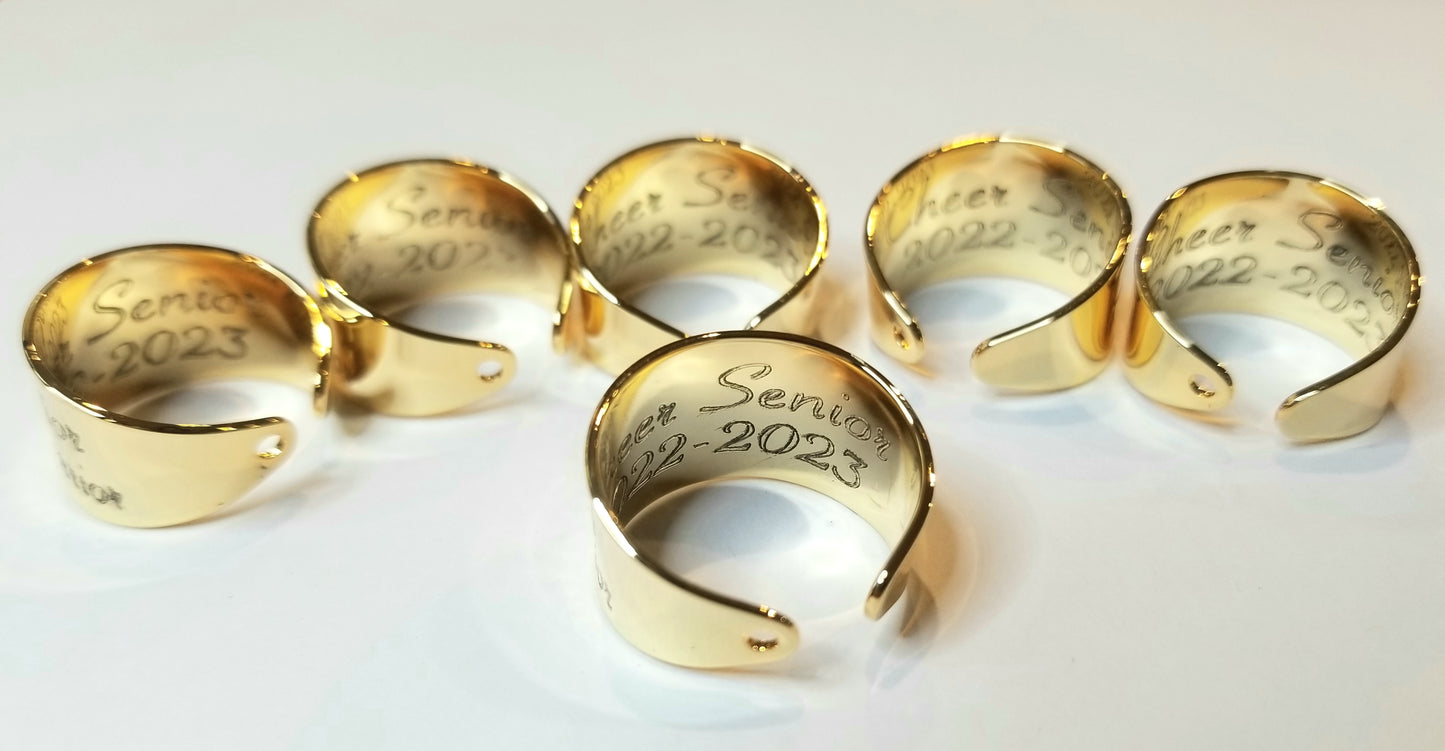 Actual handwriting ring, custom handwritten ring, engraved signature, adjustable name ring