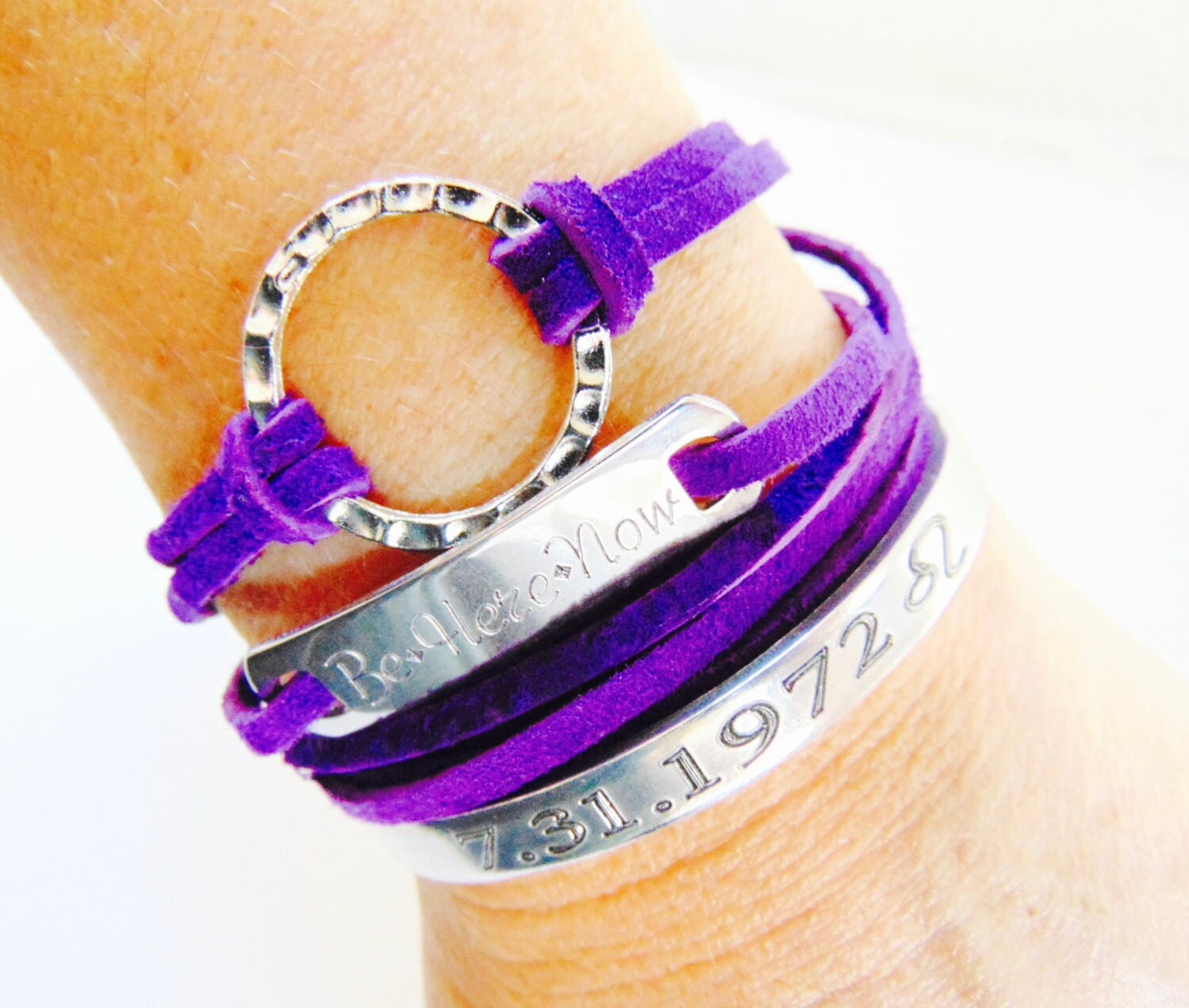 Zodiac Sign Cuff bracelet in silver - choose yours