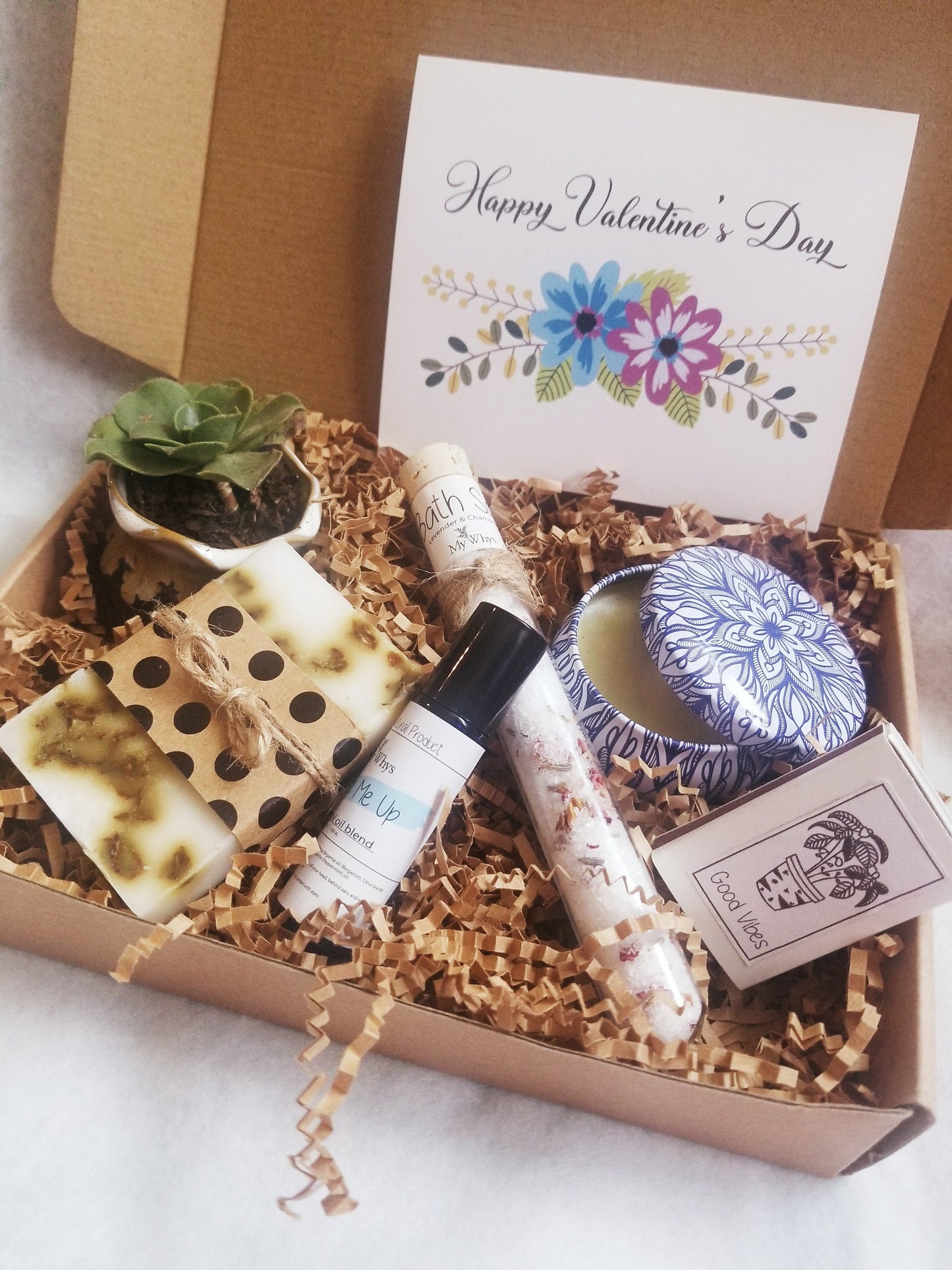 Valentines day gift set, relaxing spa care package