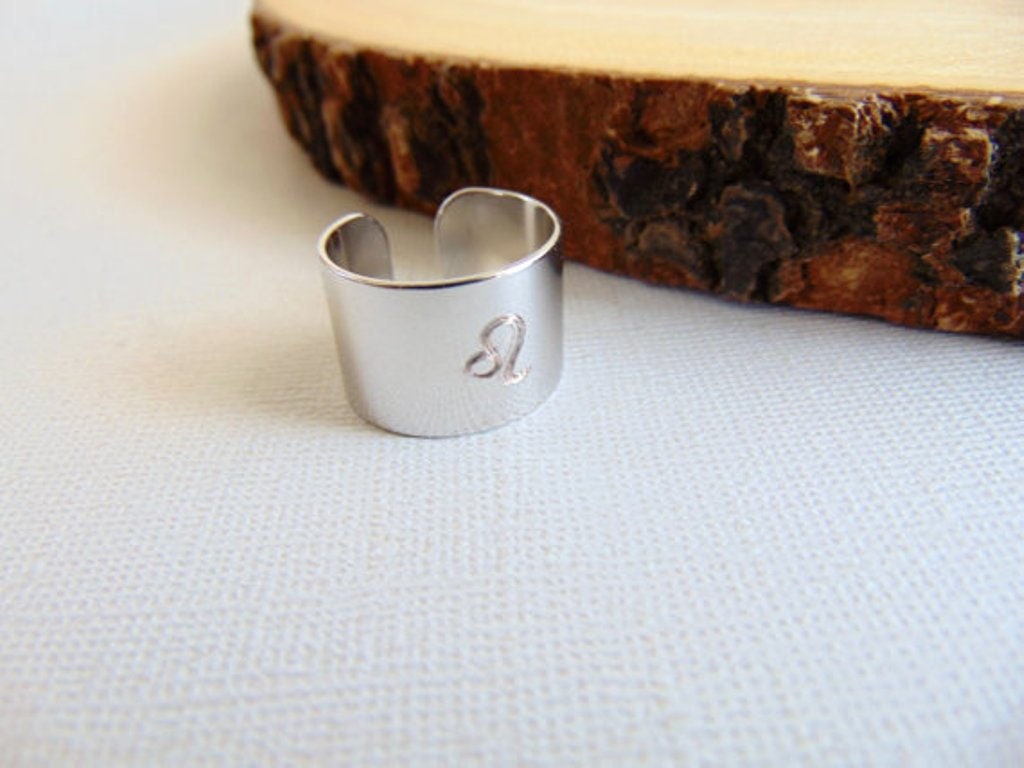 You HAD ME at HELLO message ring, adjustable Wide Cuff Ring