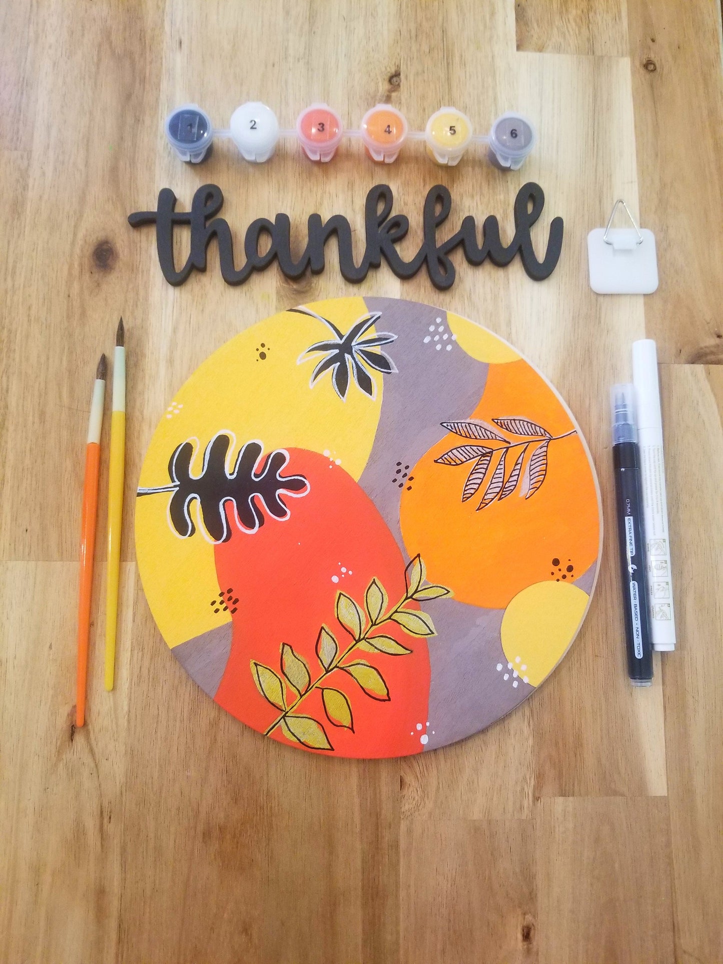Paint and sip DIY craft kit, paint by numbers, paint night party