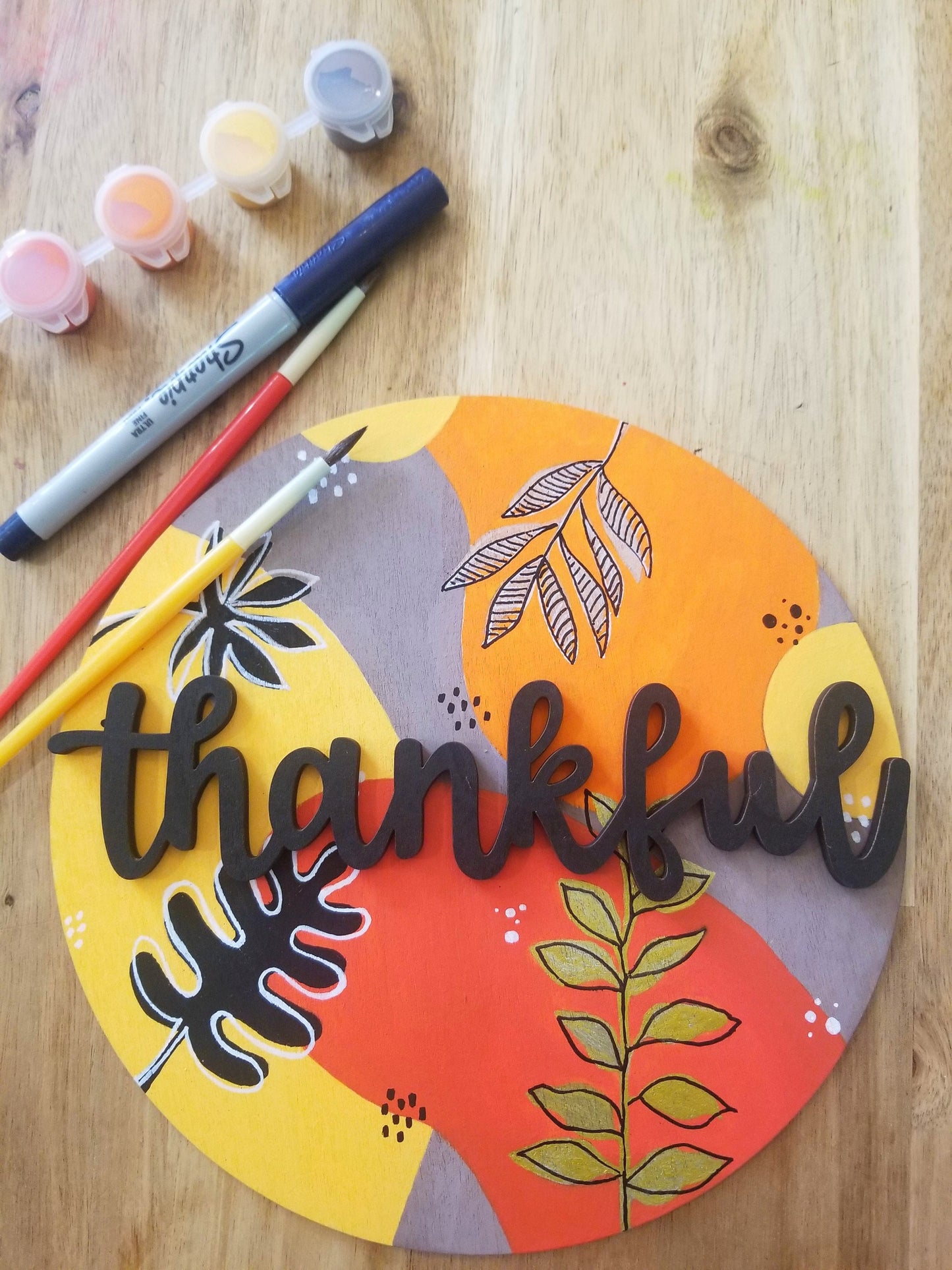 Paint and sip DIY craft kit, paint by numbers, paint night party
