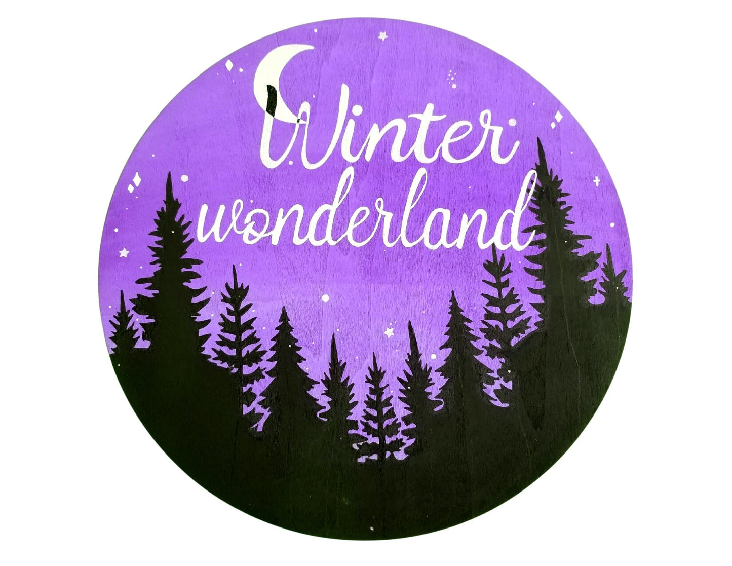 Winter Wonderland craft night party, DIY paint by numbers