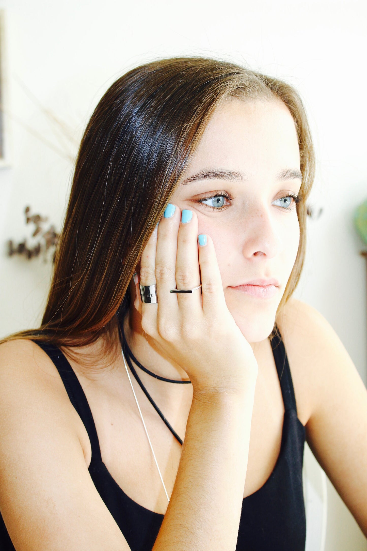 Wide Customized Zodiac ring - choose your sign