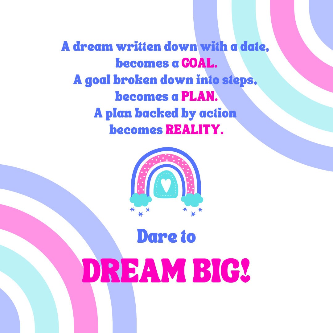 Dream Big cuff bracelet uplifting jewelry empowering gift idea for her handmade by MyWhys