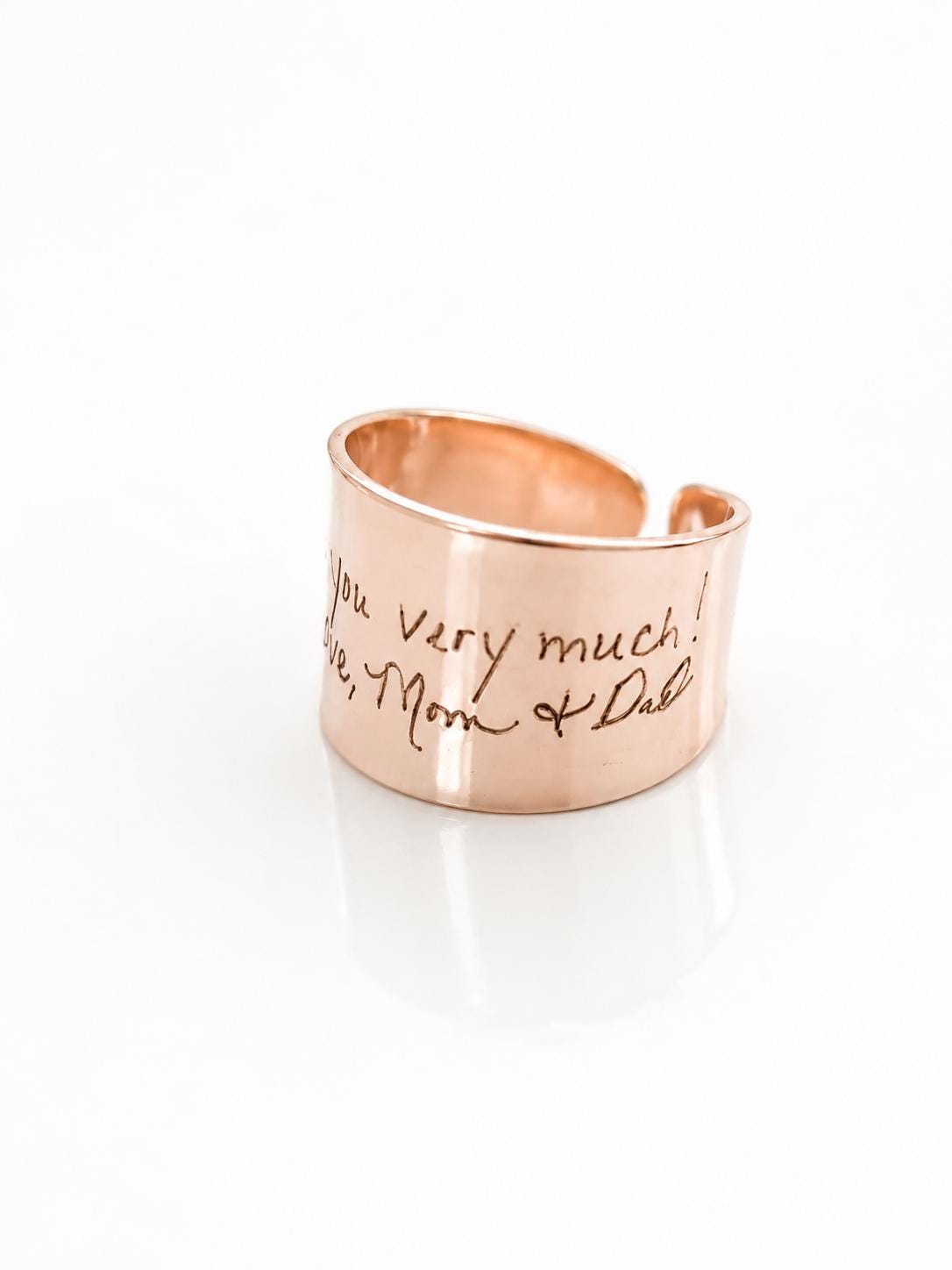 Handwritten ring
