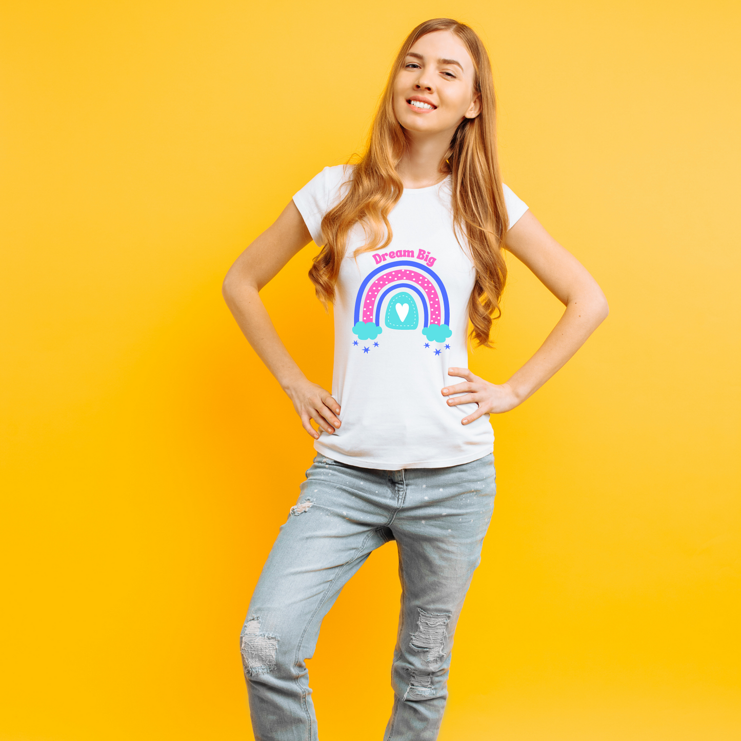Dream Big - short sleeve T-shirt for teens and tweens