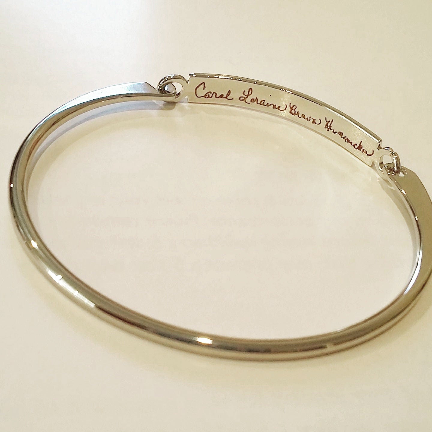 Longitude Latitude bangle, Custom GPS bar bracelet, engraved LOCATION cuff