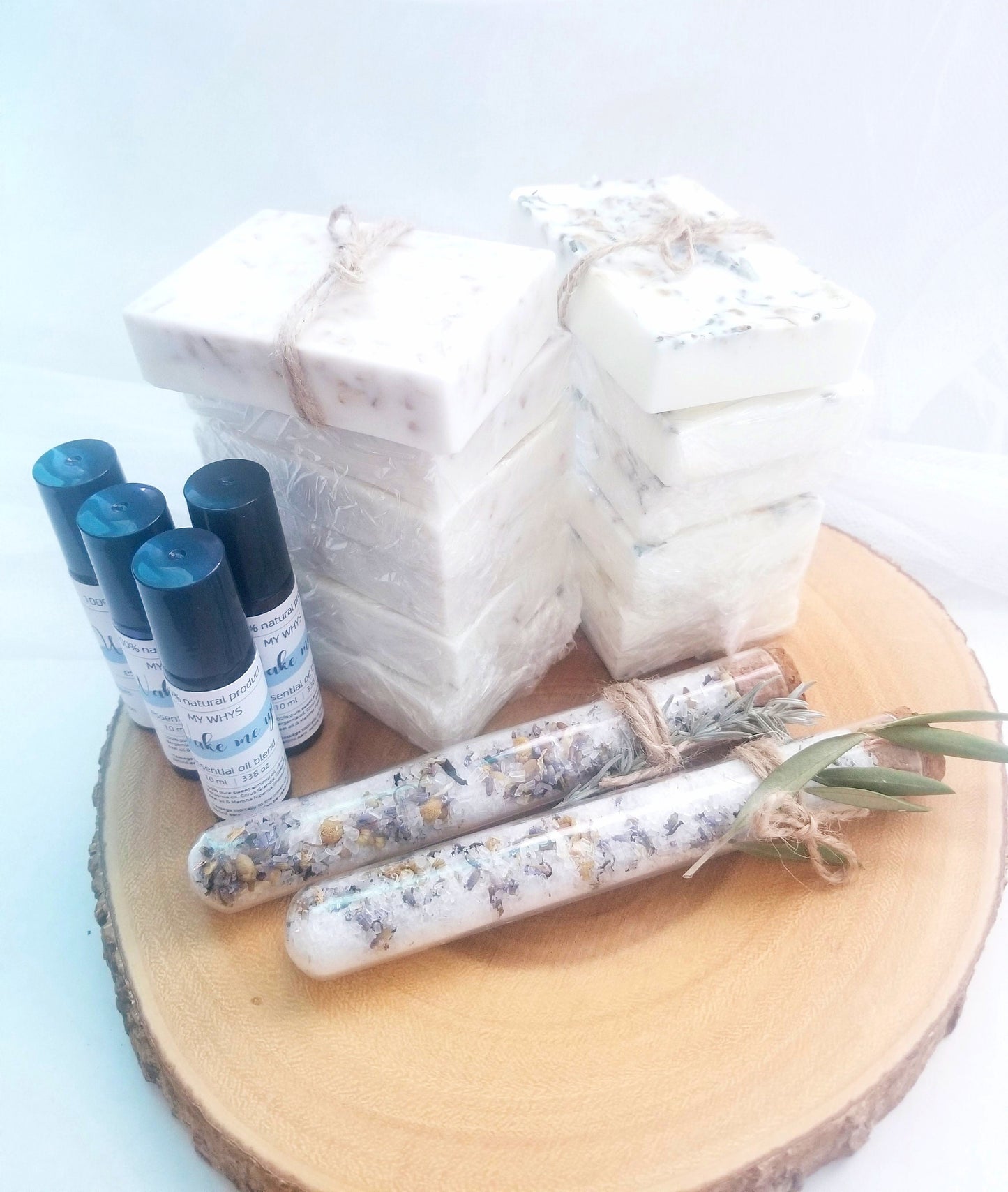 Thank you gift set, care package 100% natural products