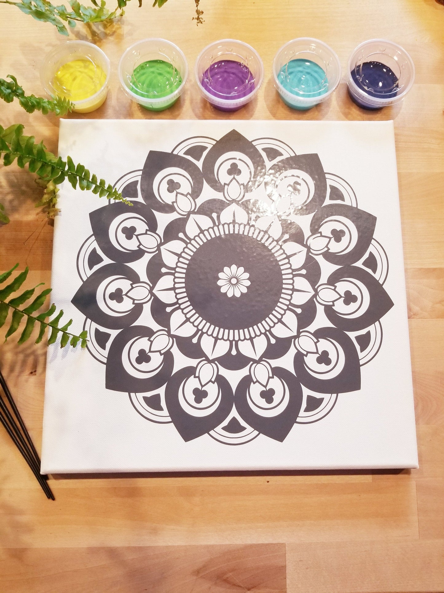 DIY Mandala kit, host a party kit, do it yourself mandala kit for teen/adults