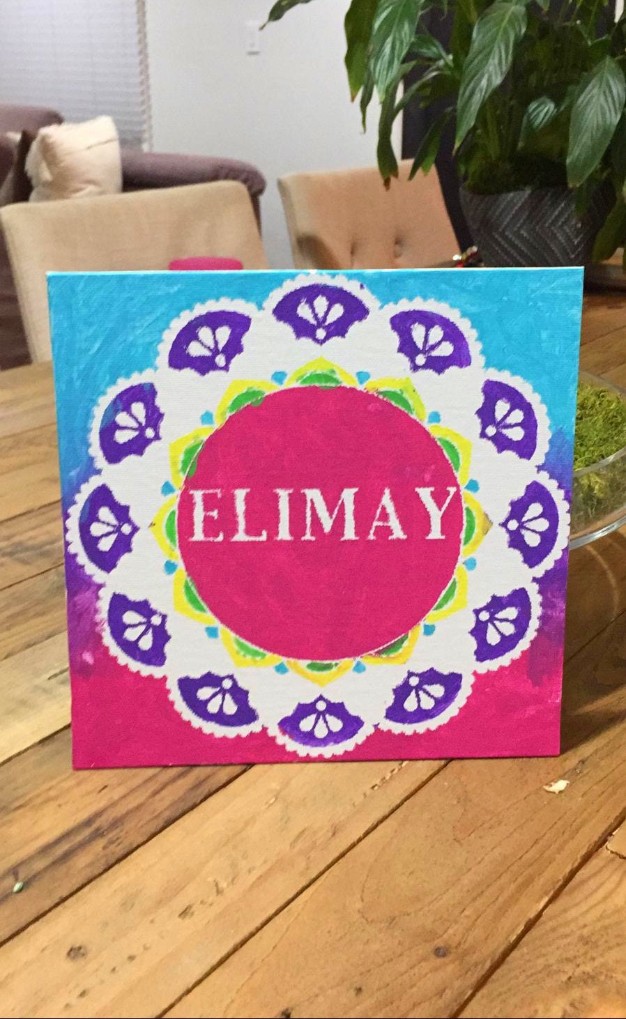 Kit d'art DIY Mandala, kit de peinture personnalisé à faire soi-même pour les enfants.