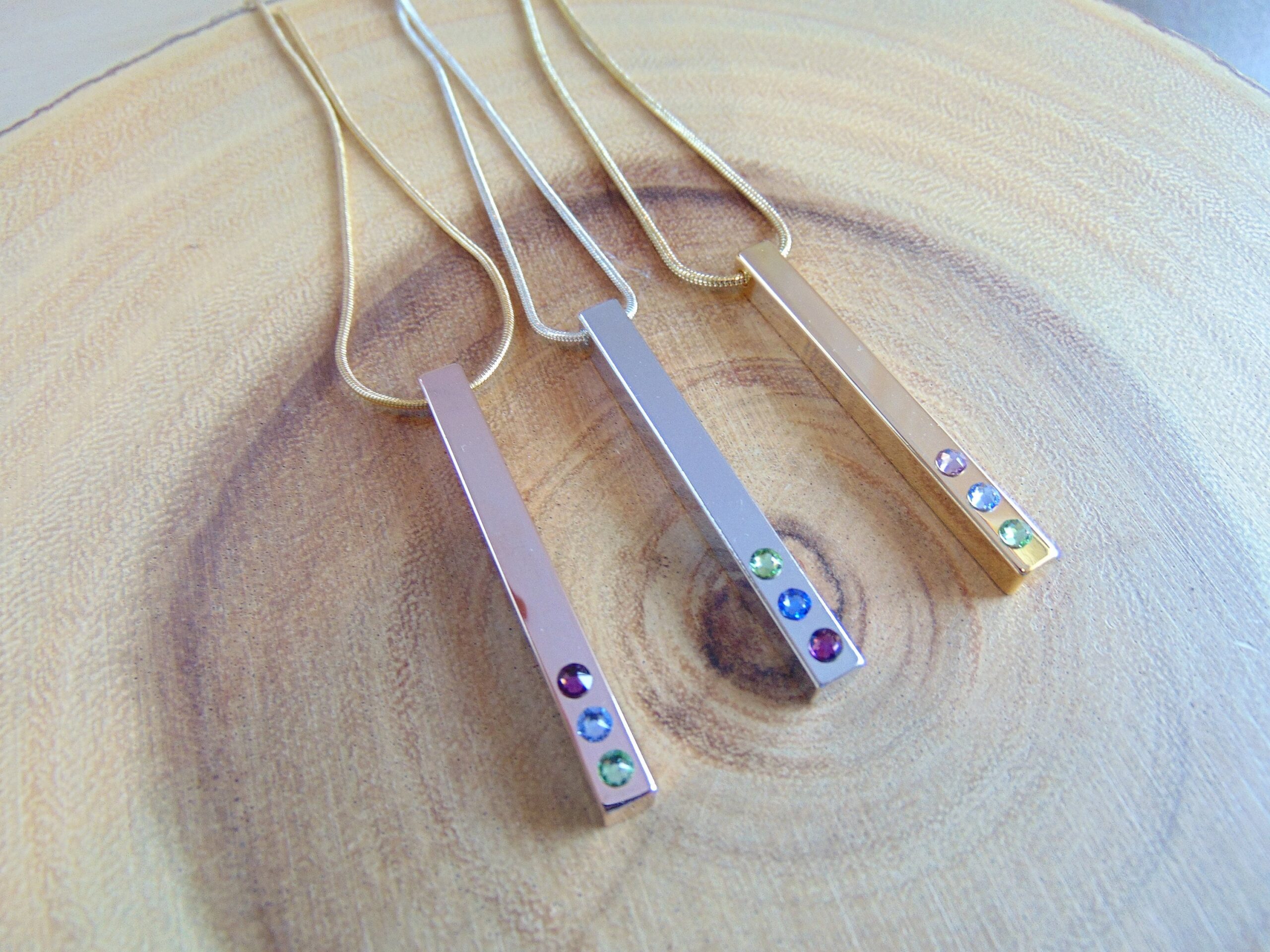 Add On BIRTHSTONES -By MyWhys Swarovski flat back Crystal Birthstone 3 mm, Choose your Color, Choose your Month