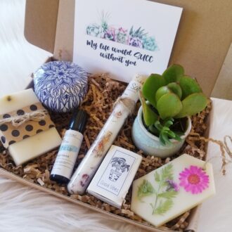 My life would SUCC without you gift box, Thinking of you box, care package, spa gift box, send a gift, best friend gift, natural pamper gift