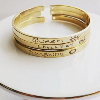 Actual Handwriting cuff, Custom handwritten bracelet, Personalized signature cuff, Keepsake memorial Gift, silver or Rose gold or gold cuff