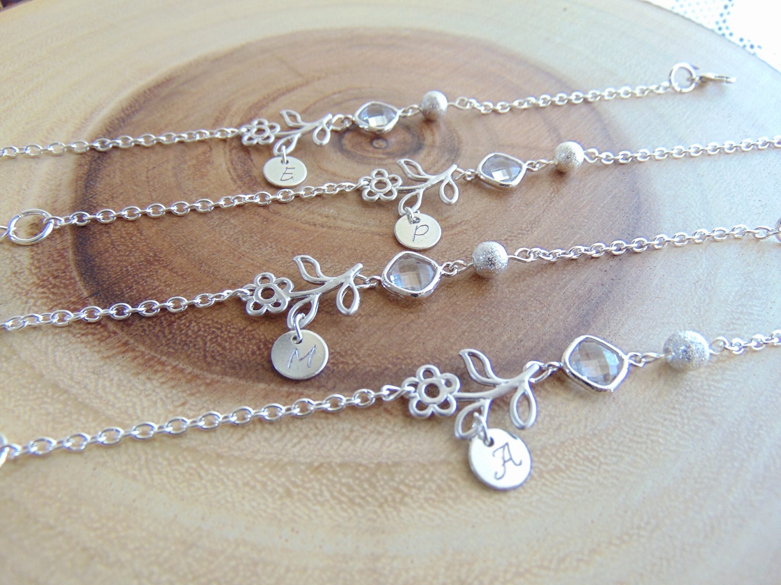 Zodiac bracelet, White Opal April birthstone charm bracelet, personalized horoscope bracelet, Zodiac jewelry, Custom Birthday gift, Libra