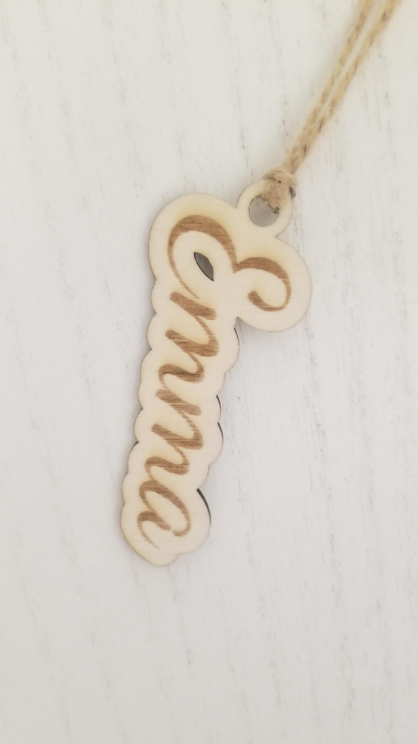 Custom stocking name tag, Christmas gift tags, wood name tag, Family stocking tags, Rustic name ornaments, Name keychain, party favors
