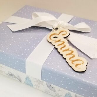 Custom stocking name tag, Christmas gift tags, wood name tag, Family stocking tags, Rustic name ornaments, Name keychain, party favors