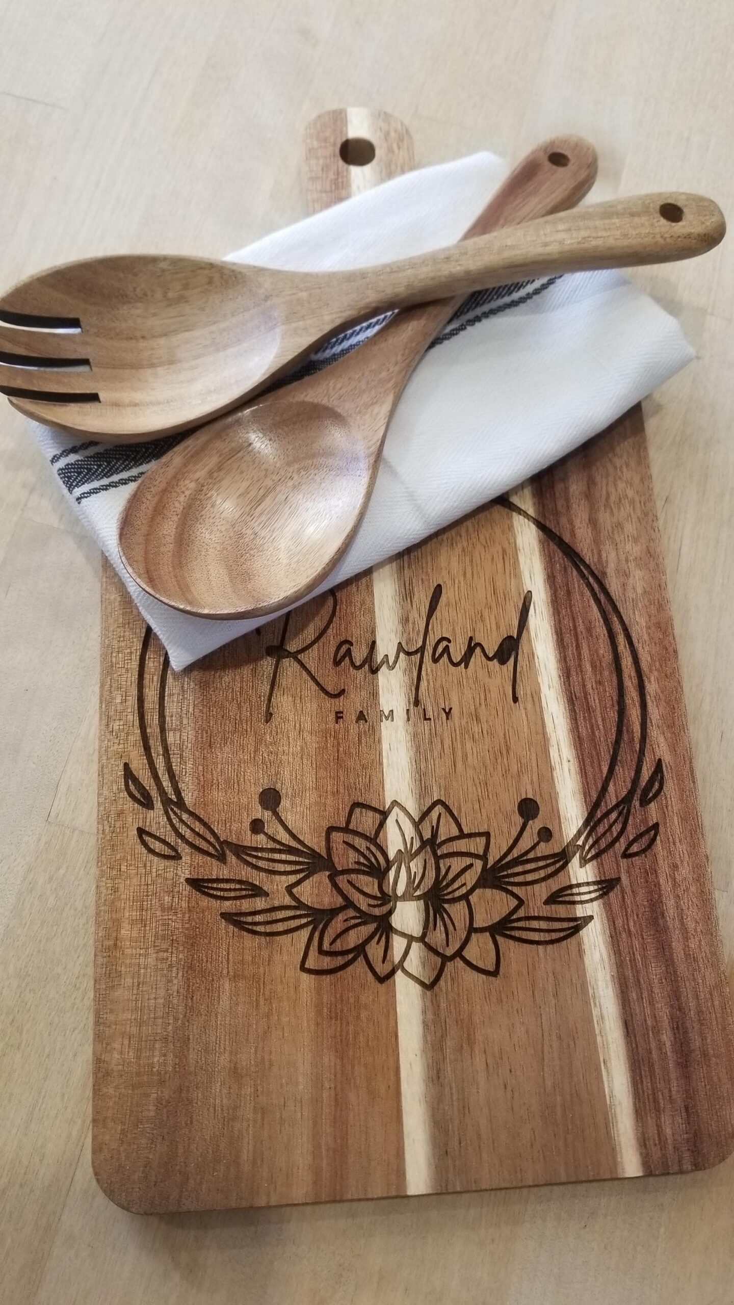 Custom cutting board, Personalized housewarming gift, Engraved Charcuterie board, realtor closing gift, New home owner gift, first home gift