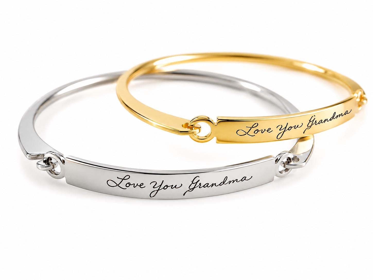 Handwriting bangle, Custom handwritten bracelet, Personalized engraved signature cuff, Memorial Keepsake Gift in silver, gold or rose gold