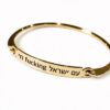 Engraved Hebrew Bracelet, Gold Jewish Bangle, Am Yisrael Fucking Chai  Bracelet, Israel Support Jewelry, Personalized Hebrew Gift