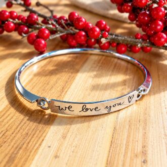 Custom handwritten bangle, actual handwriting Gold bar bracelet, engraved signature cuff, Personalized signature, Keepsake Gift name bangle.